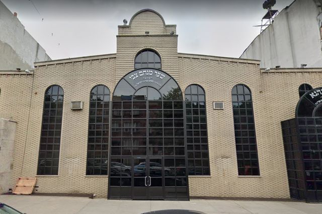 The Congregation Yetev Lev D'Satmar in Williamsburg in a Google Maps image from July 2019.